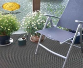 904020 коврик уличный Villa Eco 3,5 x 2,5 м, цвет серый